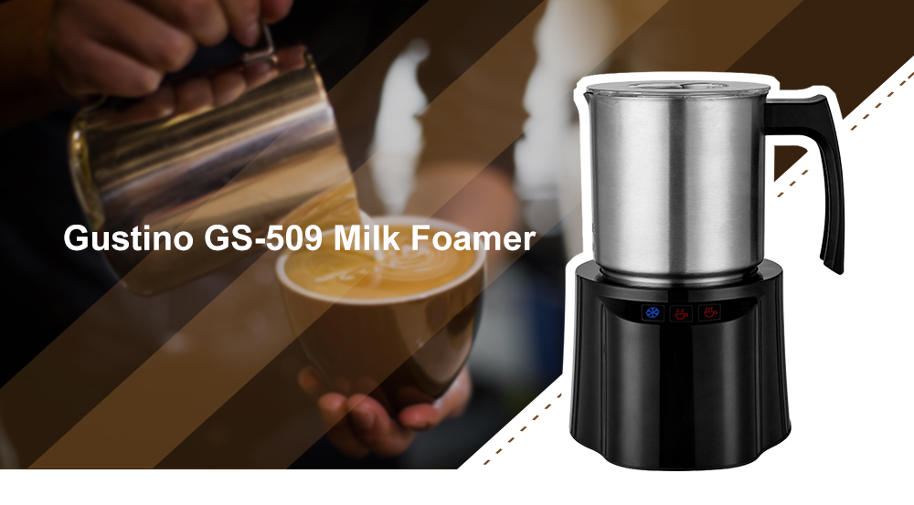 Gustino GS - 509 Milk Frother Foamer Electric Steamer