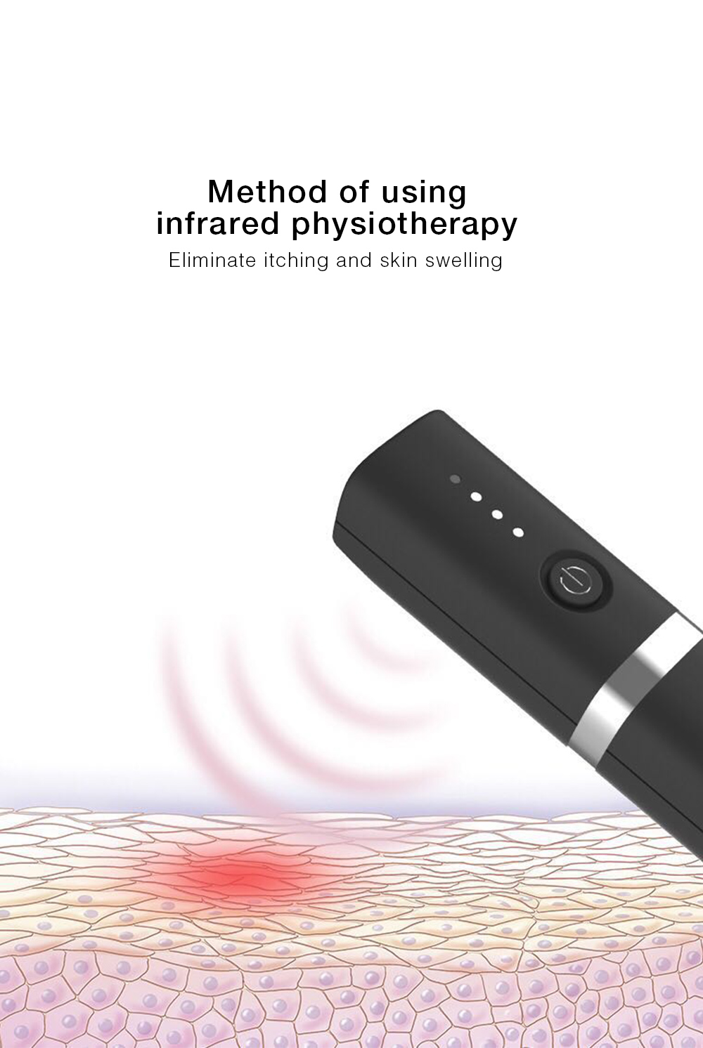 Portable Mosquito Relieve Itching Pen Bite Reliever