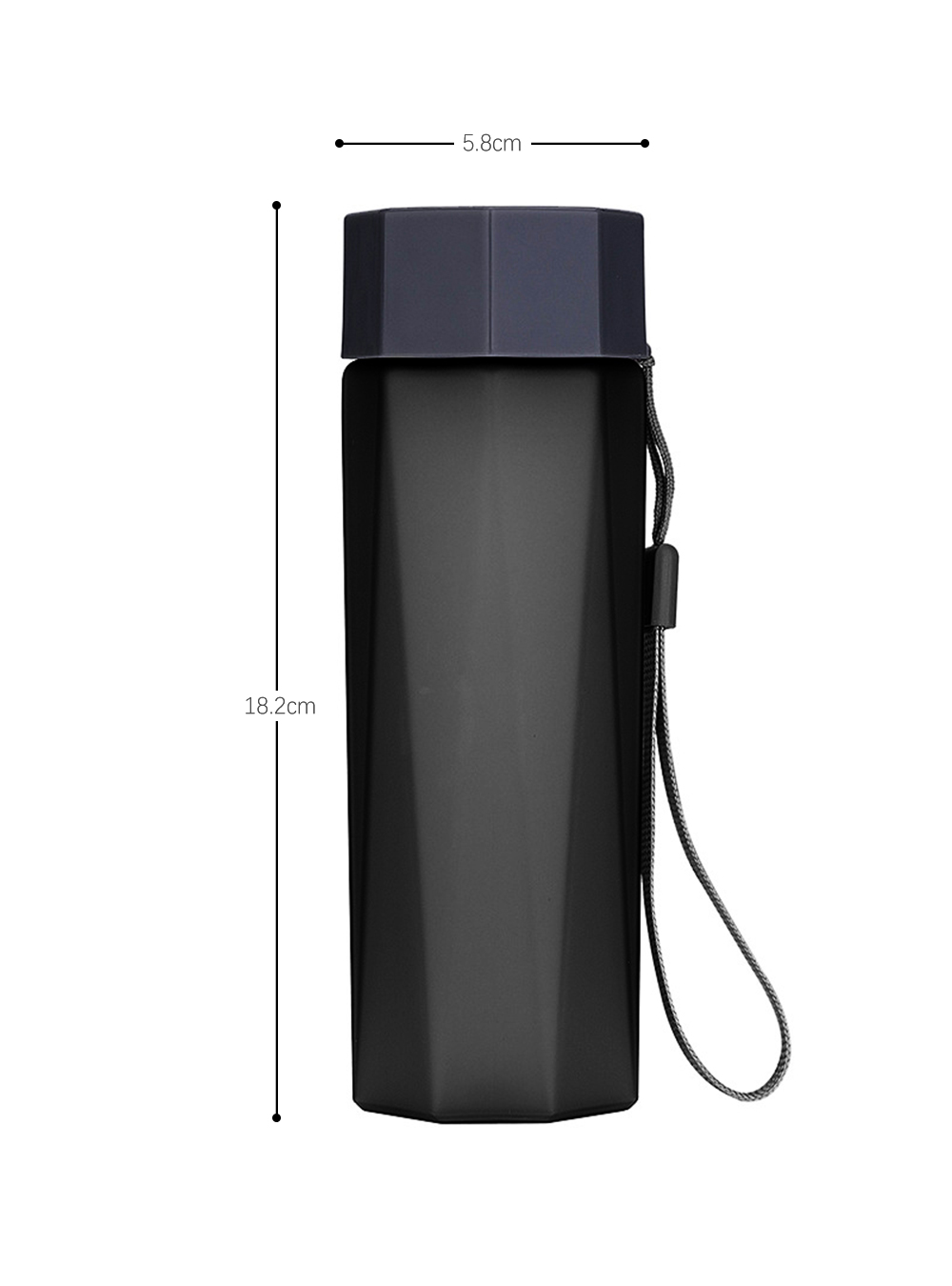 Portable Outdoor Sport Frosted Water Bottle