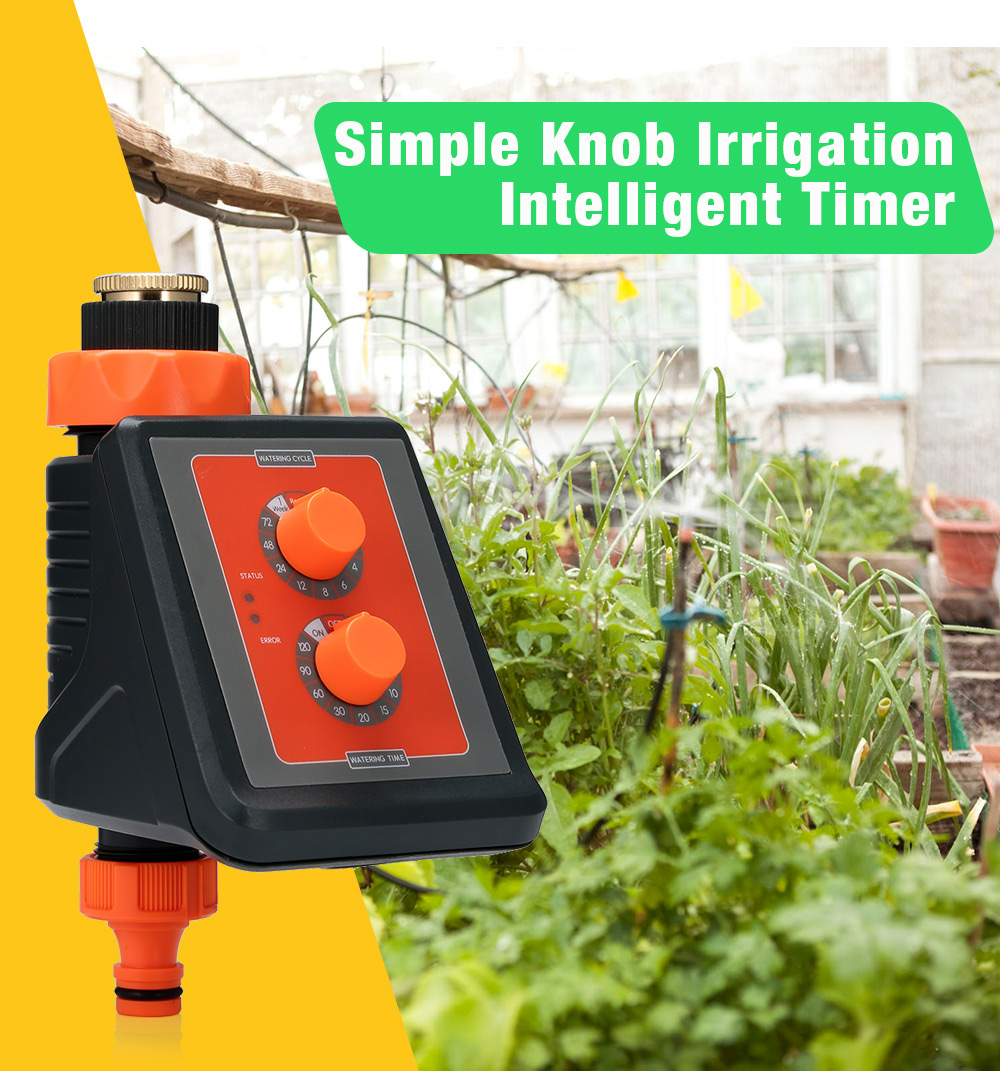 Simple Knob Irrigation Intelligent Controller Timer