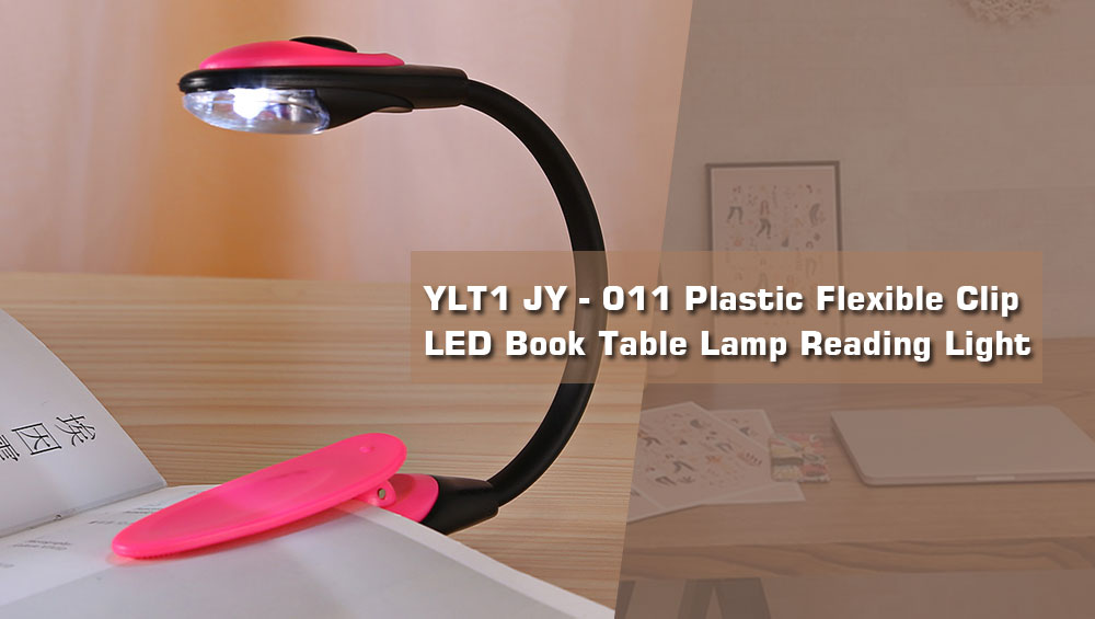 YLT1 JY - 011 Plastic Hose LED Clip Book Light
