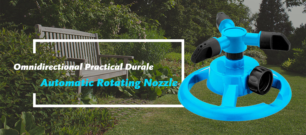 Omnidirectional Practical Durale Automatic Rotating Nozzle