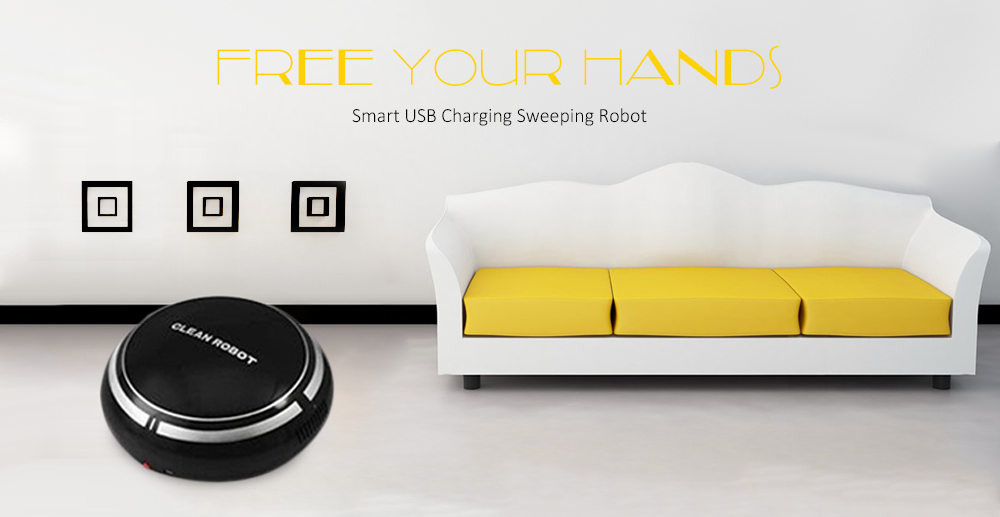 Smart Sweeping Robot USB Charging Automatic for Home Use