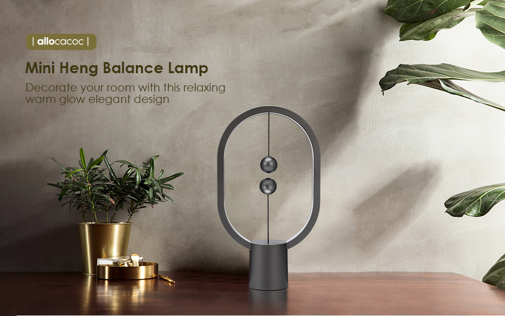 Allocacoc Mini Heng Balance Lamp Desktop Decorative Light