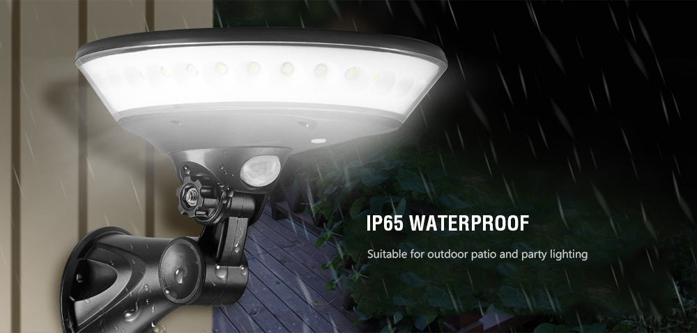 WV - SWL - 00BW Waterproof Solar Wall Light Body Infrared Induction