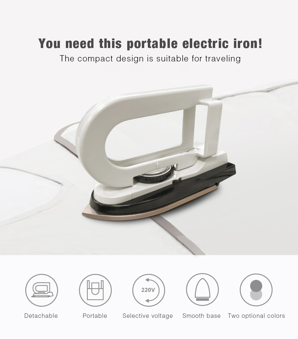 DB - DJX06 Portable Folding Travel Mini Electric Iron