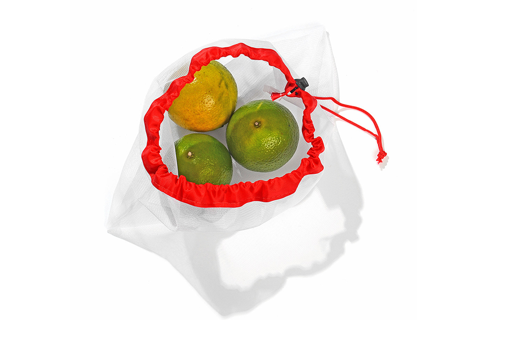 12pcs Reusable Mesh Produce Bags for Fruit Vegetable Toys Sundries