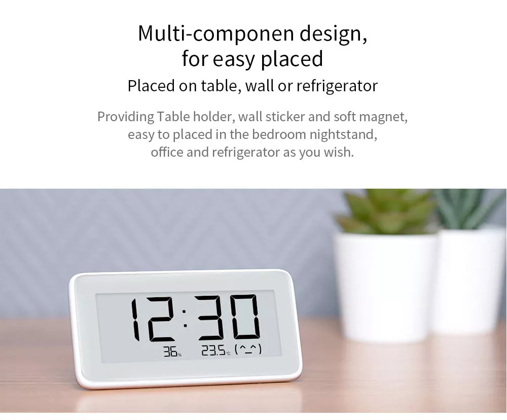 Mijia Smart Electronic Watch Temperature Humidity Monitoring