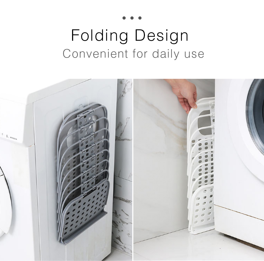Wall-mounted Folding Dirty Clothes Laundry Basket