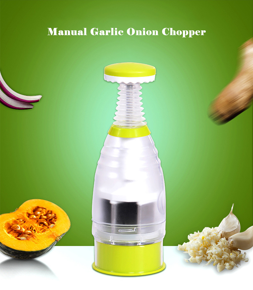 Manual Chopper Garlic Onion Mincer Pressing Vegetable Fruit Cutter