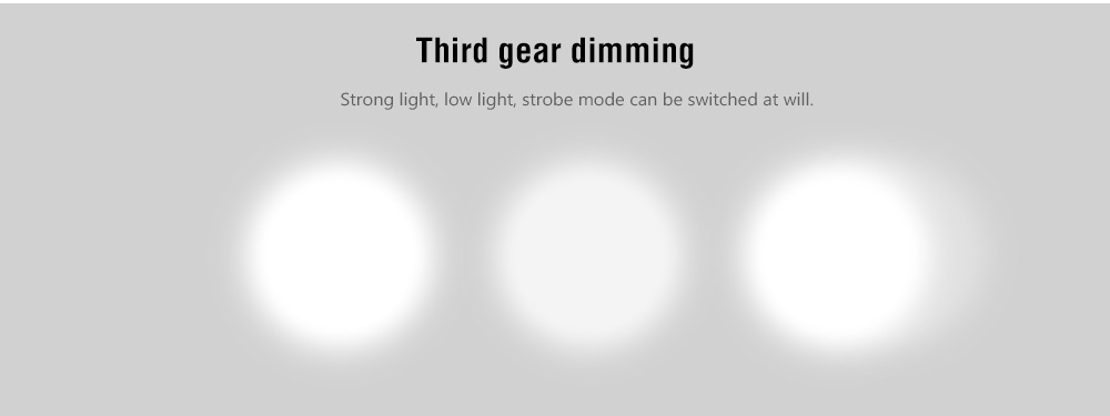 YUPARD T6 LED Glare Headlight USB Rechargeable Flashlight