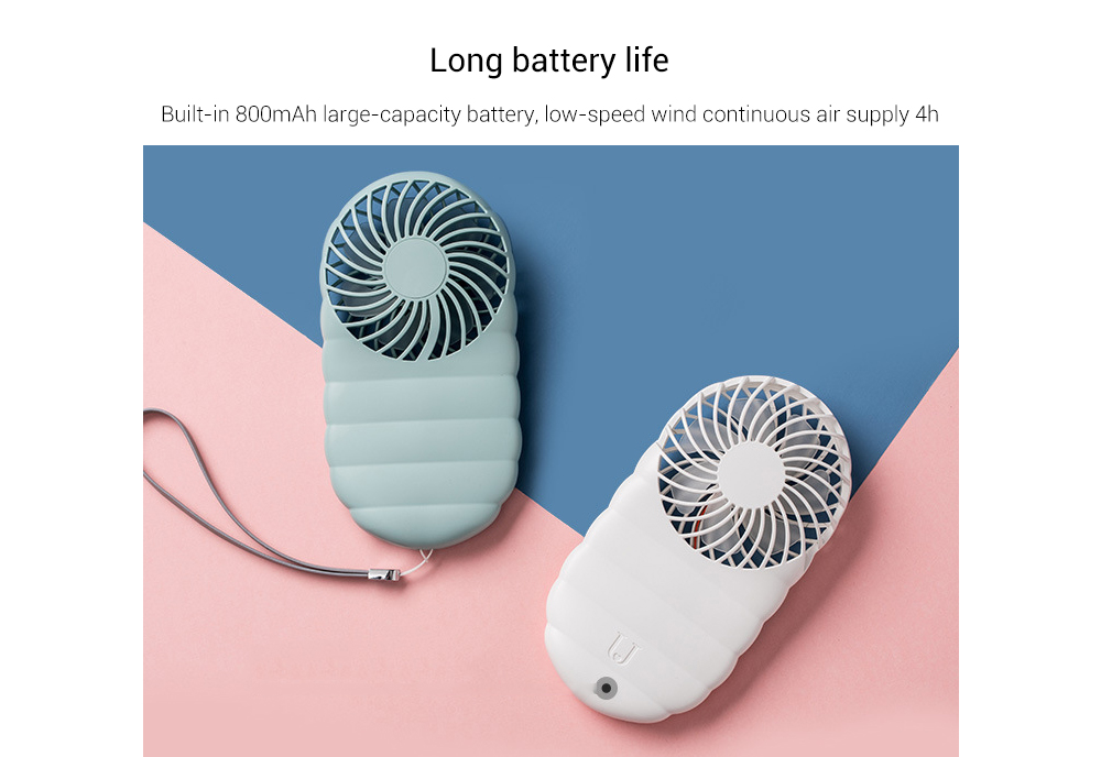 Jordan Judy USB Charging Mute Portable Long Battery Life Fan