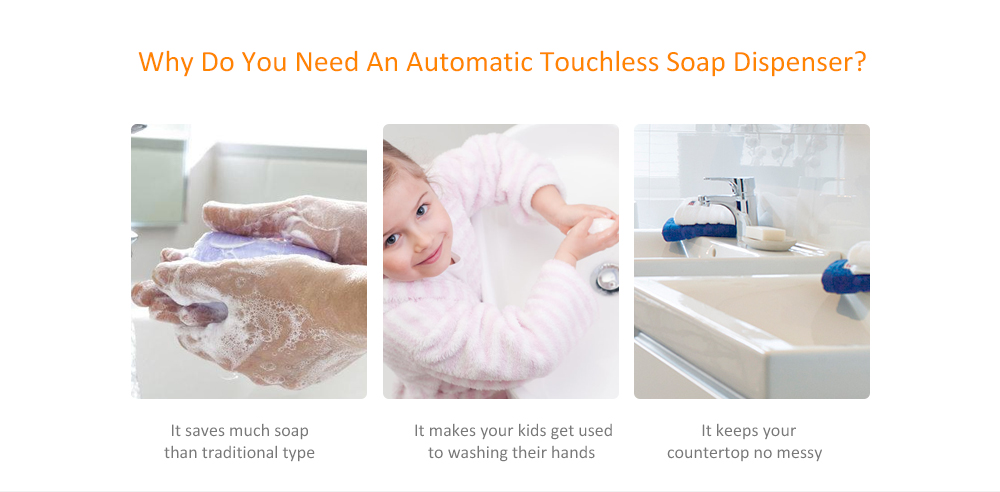 Automatic Induction Foam Type Soap Dispenser Multi-purpose Washing Hand Machine