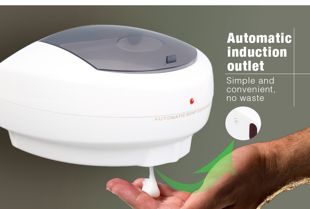 Wall-mounted Infrared Sensing Automatic Soap Dispenser