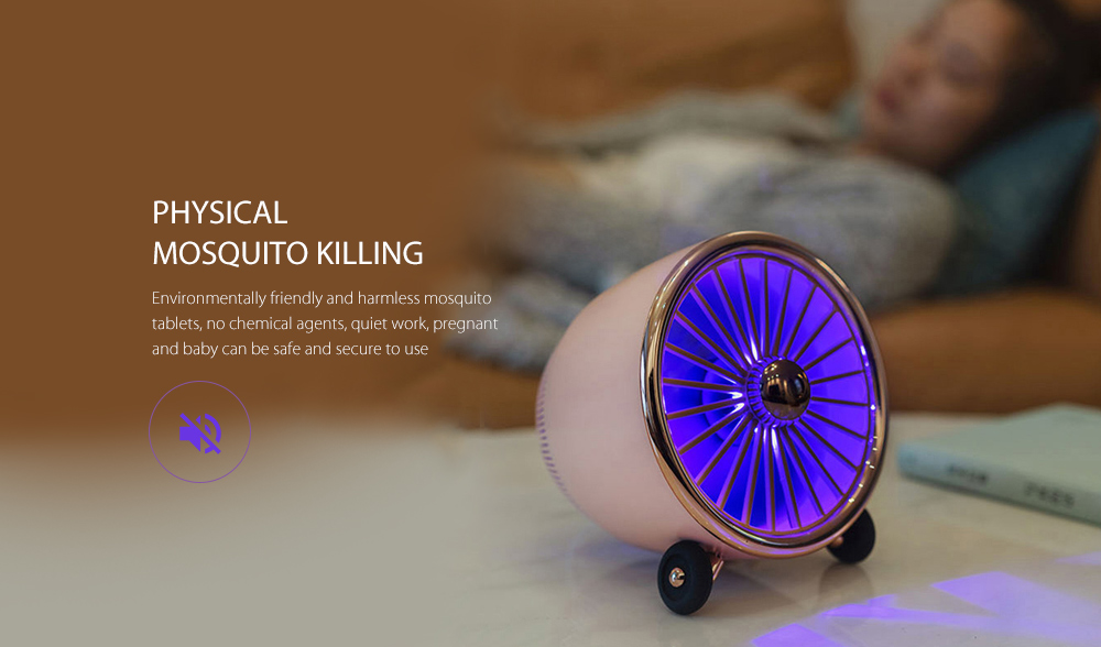 Physical Efficient Sucking Three-dimensional Mosquito Lamp