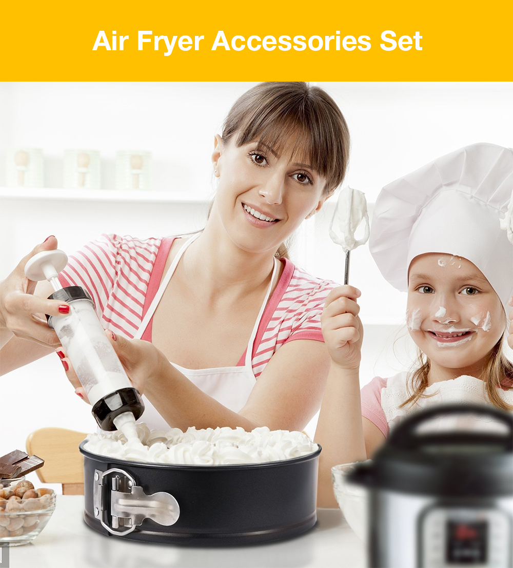 7pcs / Set Air Fryer Accessories Baking Cooking Tool