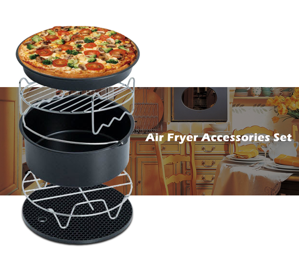 9pcs / Set Air Fryer Accessories Baking Cooking Tool