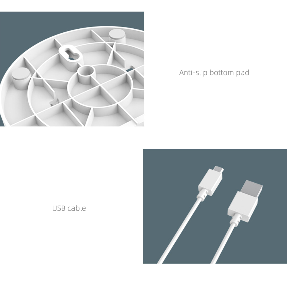 Portable Mini USB Desktop Table Clip Electric Fan