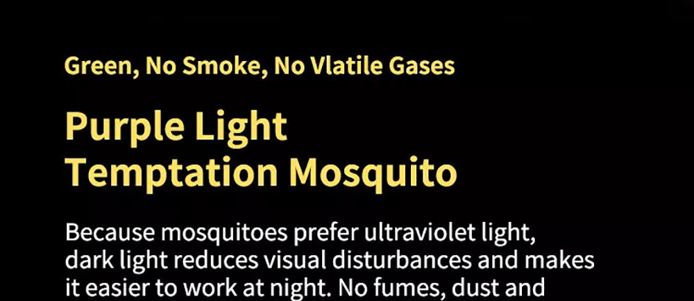 bcase USB Mosquito Killer Physical Mute Insect Lamp from Xiaomi youpin