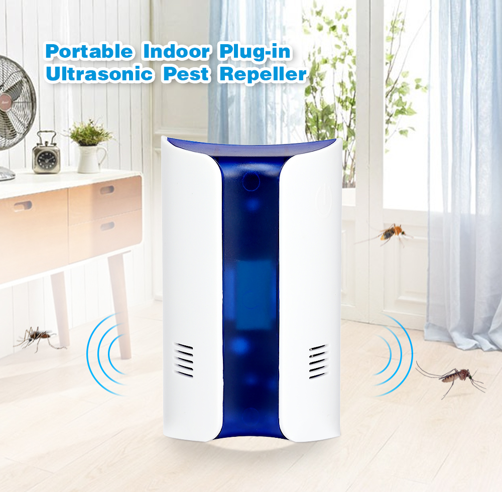 Portable Indoor Plug-in Ultrasonic Pest Repeller