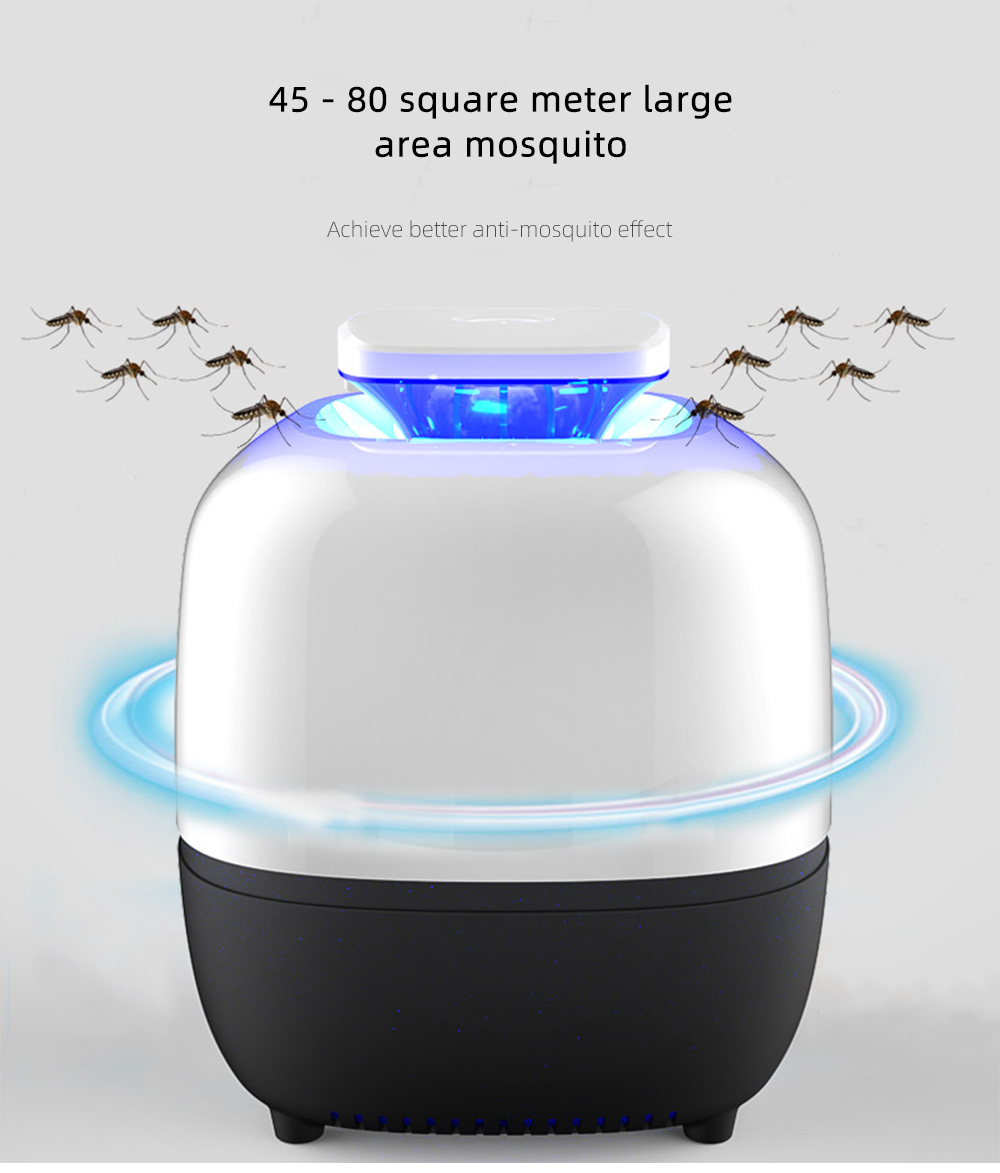 USB Powered LED Photocatalyst Mosquito Killer Home Safe