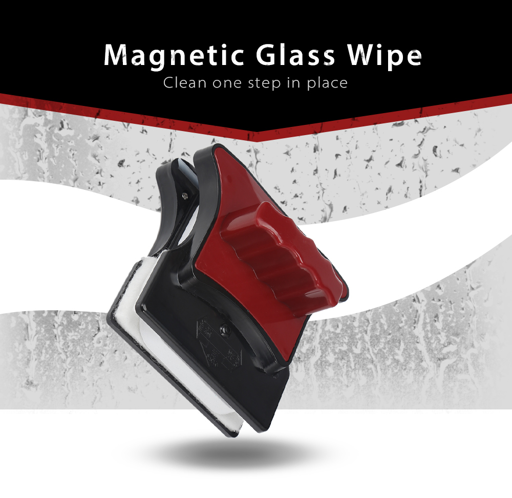 Household Double Sided Magnetic Glass Wipe Window Glass Cleaner
