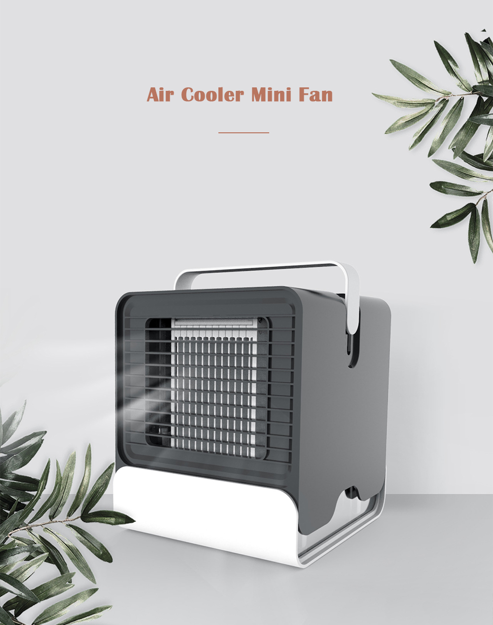 Portable Air Cooler Water Cooling Mini Fan Humidifier