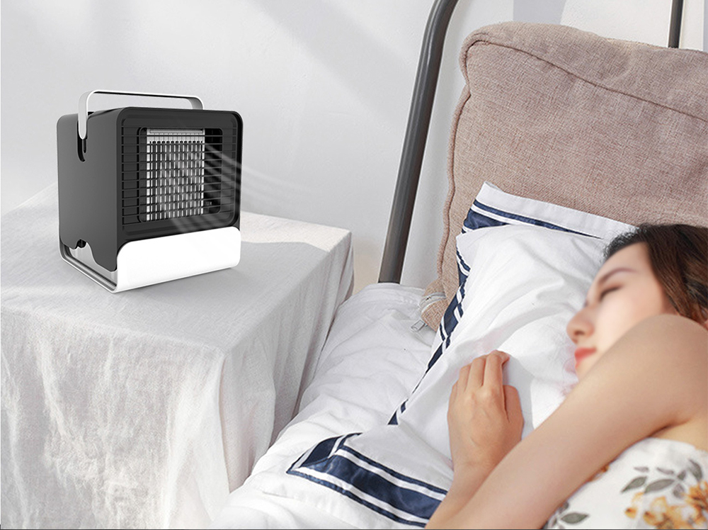 Portable Air Cooler Water Cooling Mini Fan Humidifier